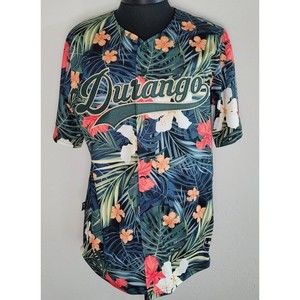 Generales De Durango Mexico LMB UDI Sport Official Baseball Hawaii Jersey SZ MED